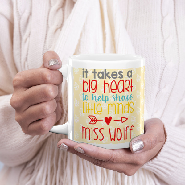 Teacher Quote 20oz Coffee Mug - LIFESTYLE