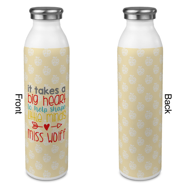Teacher Quote 20oz Water Bottles - Full Print - Approval