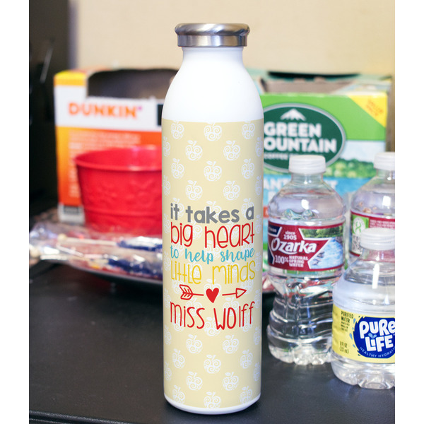 Teacher Quote 20oz Water Bottles - Full Print - In Context