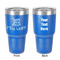 Teacher Gift 30 oz Stainless Steel Tumbler - Royal Blue - Double-Sided (Personalized)