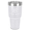 Teacher Quote 30 oz Stainless Steel Ringneck Tumbler - White - Front