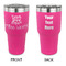 Teacher Gift 30 oz Stainless Steel Tumbler - Pink - Double-Sided (Personalized)