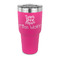 Teacher Quote 30 oz Stainless Steel Ringneck Tumblers - Pink - FRONT