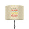 Teacher Quote 8" Drum Lampshade - ON STAND (Fabric)