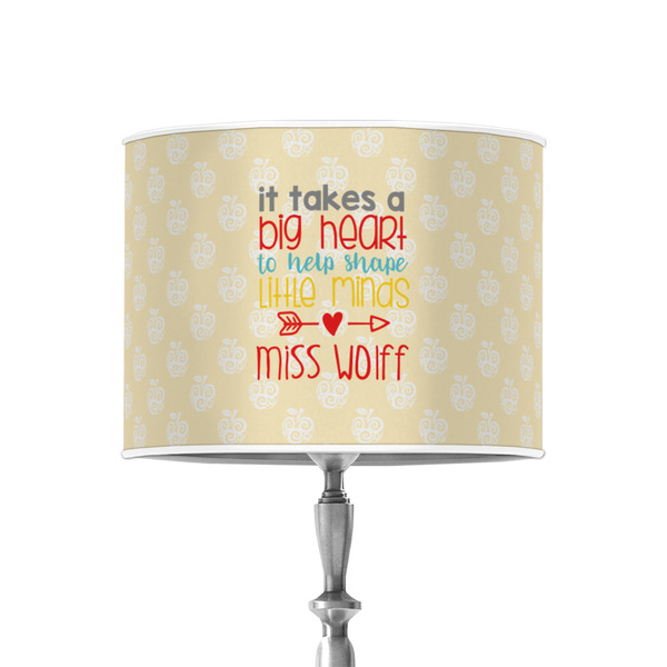 Teacher Quote 8" Drum Lampshade - ON STAND (Poly Film)