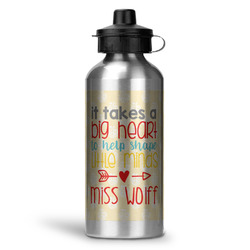 Teacher Gift Water Bottles - 20 oz - Aluminum (Personalized)