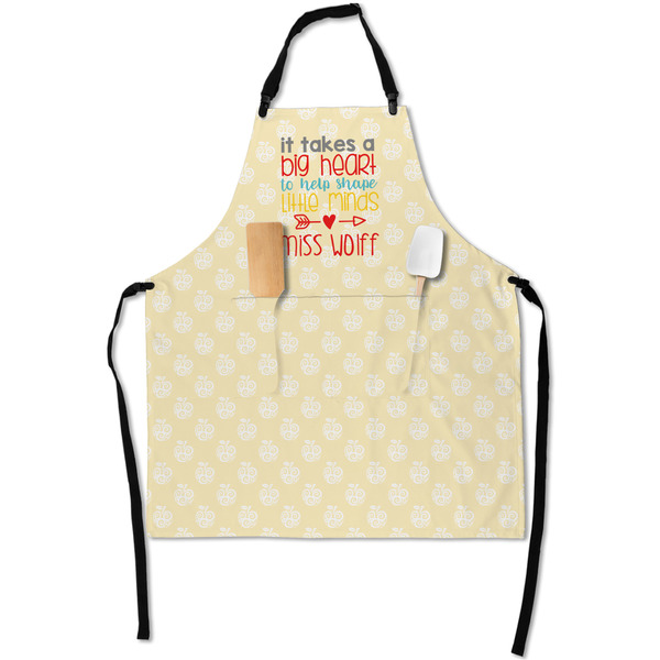 Custom Teacher Gift Apron With Pockets (Personalized)