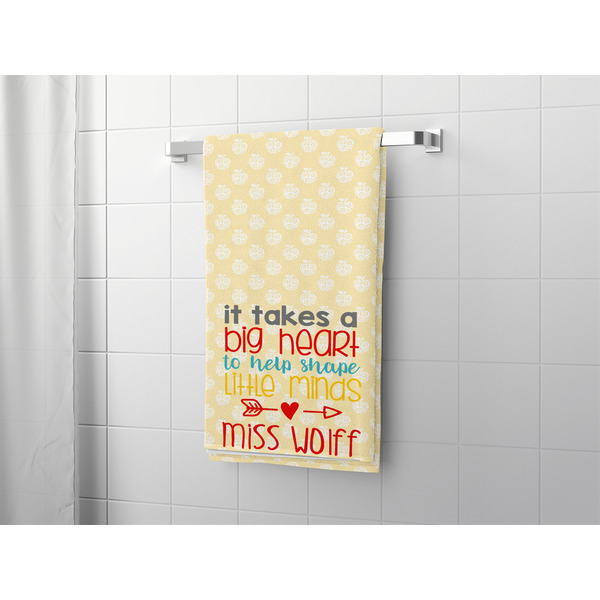Teacher Quote Bath Towel - LIFESTYLE
