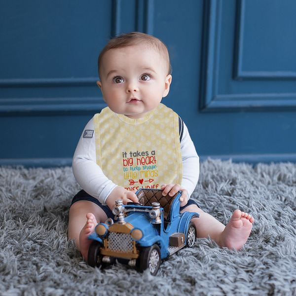 Teacher Quote Bib Lifestyle Boy