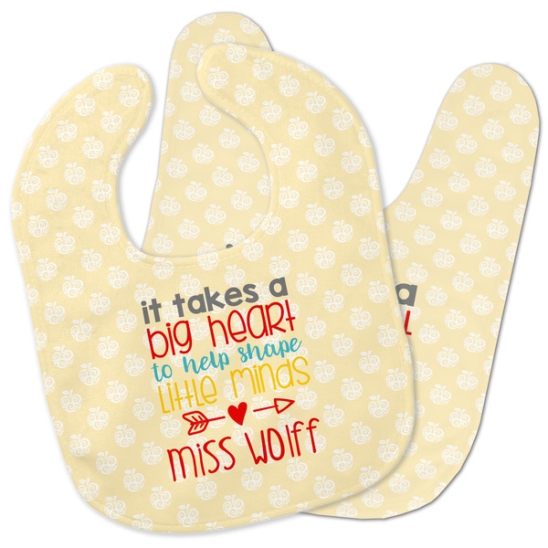 Custom Teacher Gift Baby Bib (Personalized)
