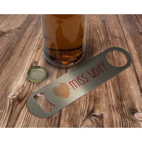 Teacher Quote Bottle Opener - In Use