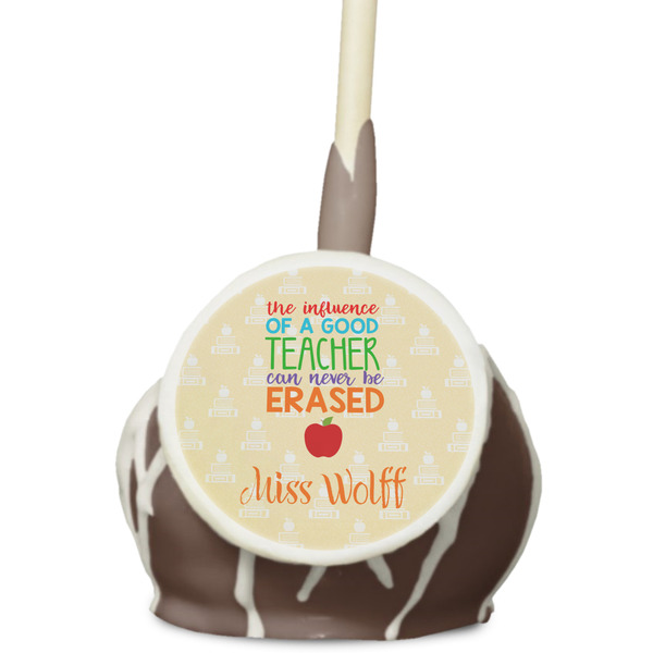 Custom Teacher Quote Printed Cake Pops (Personalized)