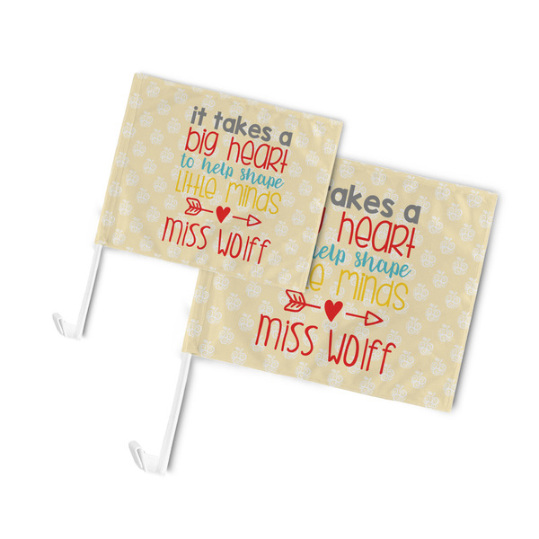 Teacher Quote Car Flags - PARENT MAIN (both sizes)