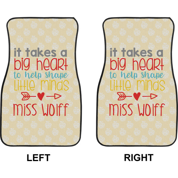 Teacher Quote Car Mat Front - Approval