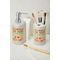 Teacher Quote Ceramic Bathroom Accessories - LIFESTYLE (toothbrush holder & soap dispenser)