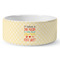 Teacher Gift Ceramic Dog Bowl - Large (Personalized)