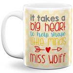 Teacher Gift 11 oz Coffee Mug - White (Personalized)