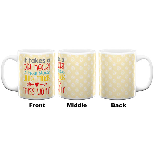 Teacher Quote Coffee Mug - 11 oz - White APPROVAL