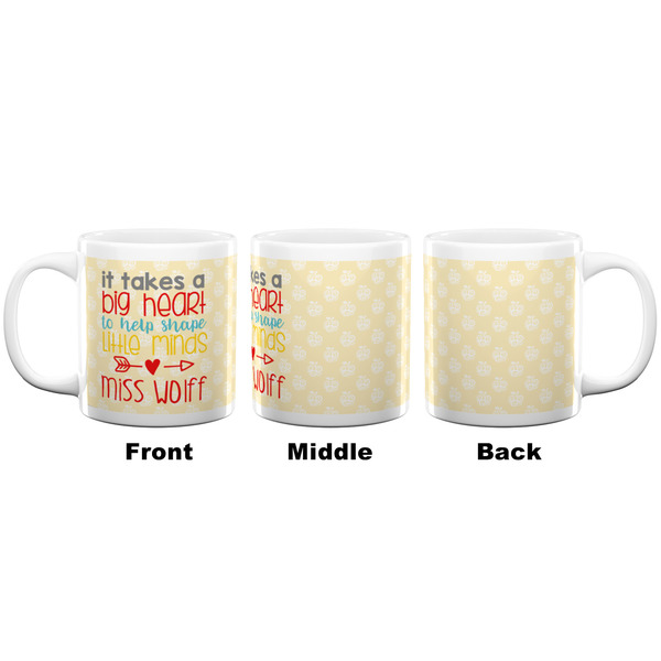 Teacher Quote Coffee Mug - 20 oz - White APPROVAL