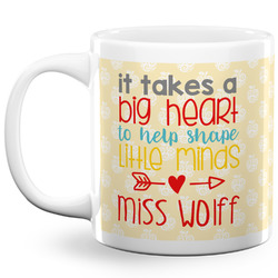 Teacher Gift 20 oz Coffee Mug - White (Personalized)