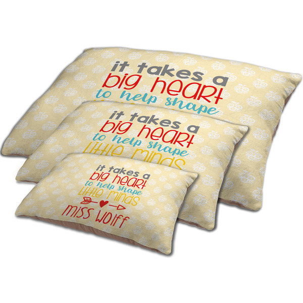 Teacher Quote Dog Beds - MAIN (sm, med, lrg)