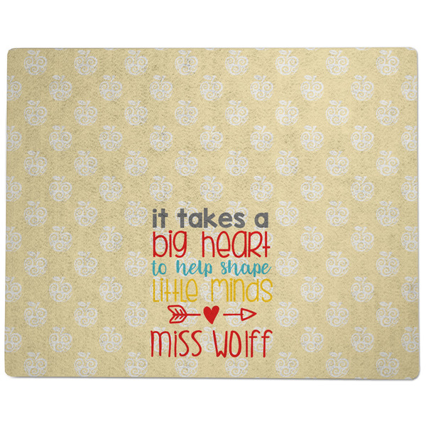 Teacher Quote Dog Food Mat - Large without Bowls