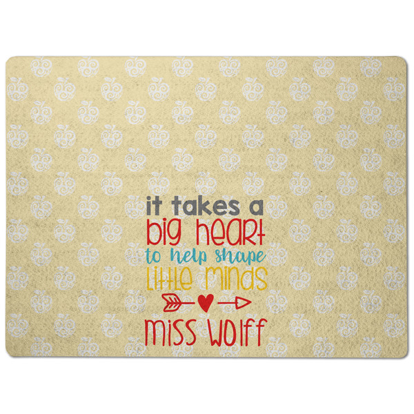 Teacher Quote Dog Food Mat - Medium without bowls