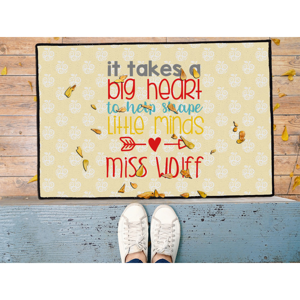 Teacher Quote Door Mat - LIFESTYLE (Med)