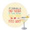 Teacher Quote Drink Topper - Large - Single with Drink
