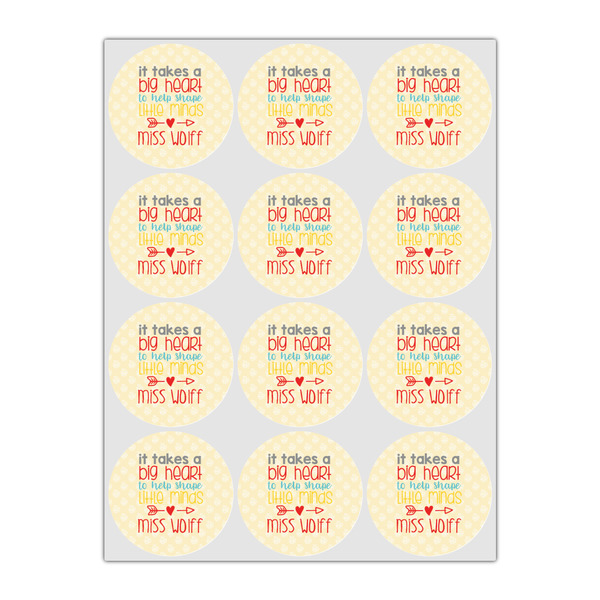 Teacher Quote Drink Topper - Small - Set of 12