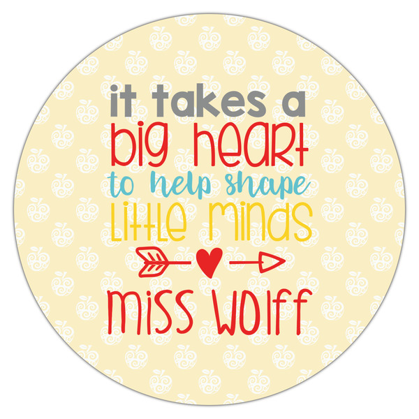 Teacher Quote Drink Topper - XLarge - Single