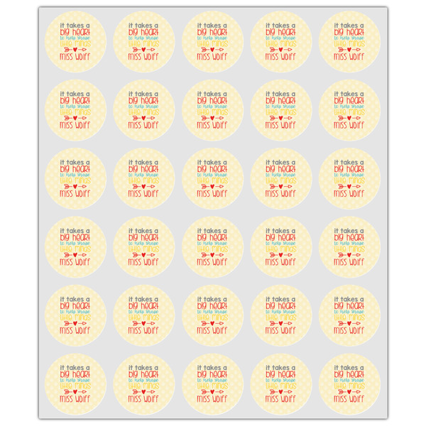 Teacher Quote Drink Topper - XSmall - Set of 30