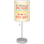 Teacher Gift Lamp with Drum Shade (Personalized)