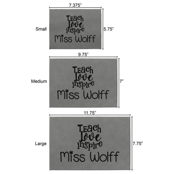 Teacher Quote Engraved Gift Boxes - All 3 Sizes