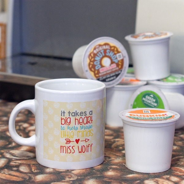 Teacher Quote Espresso Cup - Single Lifestyle