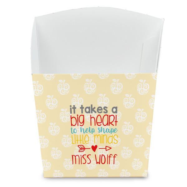 Custom Teacher Gift French Fry Favor Boxes (Personalized)
