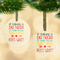 Teacher Quote Frosted Glass Ornament - MAIN PARENT