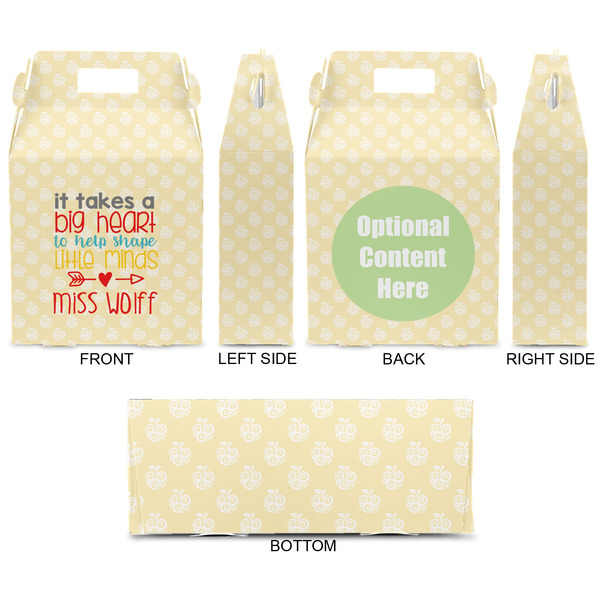 Teacher Quote Gable Favor Box - Approval