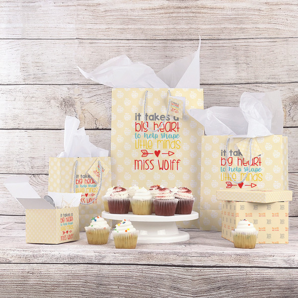 Teacher Quote Gift Bags - In Context