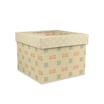 Teacher Gift Gift Box with Lid - Canvas Wrapped - Medium (Personalized)