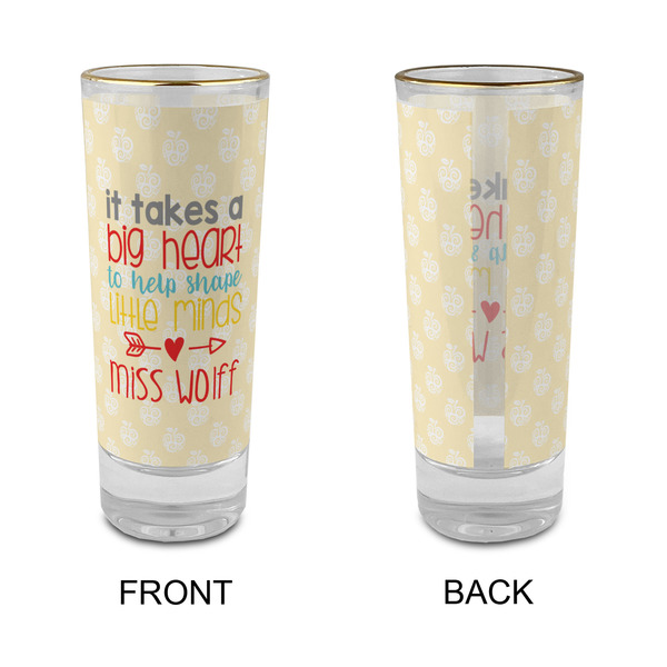 Teacher Quote Glass Shot Glass - 2 oz - Single - APPROVAL