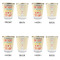 Teacher Quote Glass Shot Glass - with gold rim - Set of 4 - APPROVAL