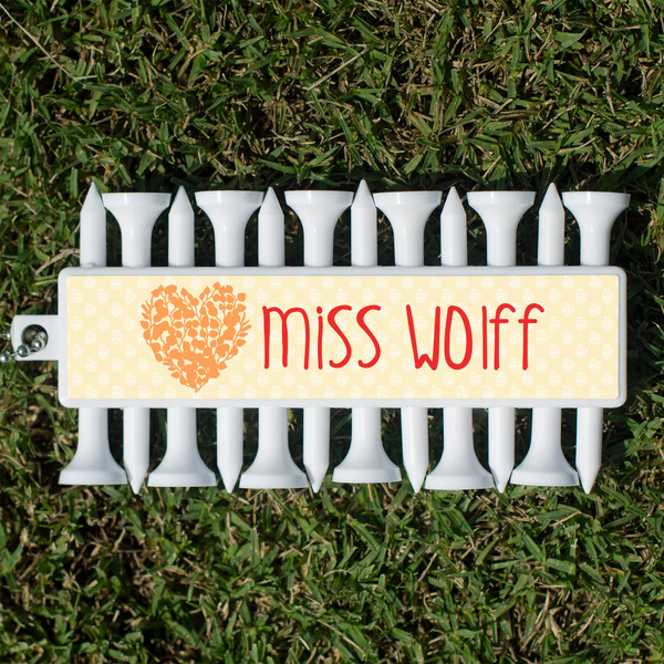 Custom Teacher Gift Golf Tees & Ball Markers Set (Personalized)