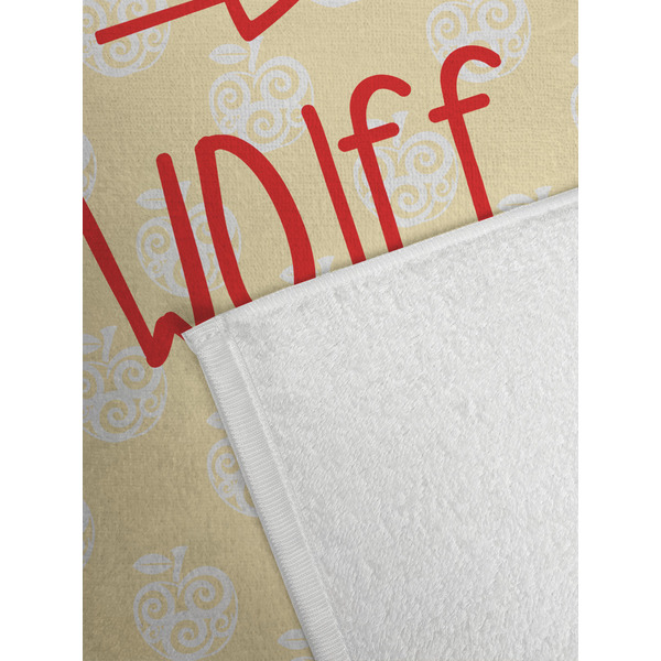 Teacher Quote Golf Towel - Detail