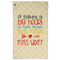 Teacher Quote Golf Towel - Front (Large)