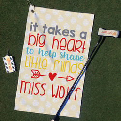 Teacher Gift Golf Towel Gift Set (Personalized)