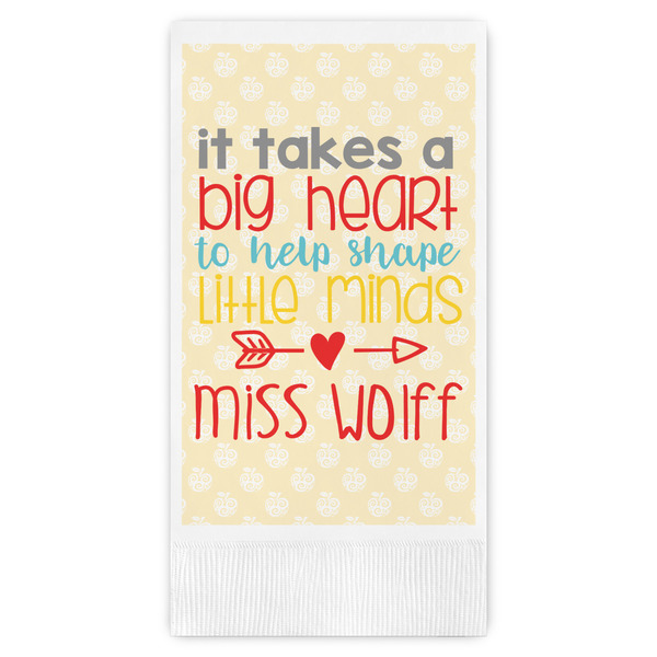 Custom Teacher Gift Guest Towels - Full Color (Personalized)