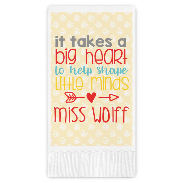 Custom Teacher Gift Guest Paper Towels - Full Color (Personalized)