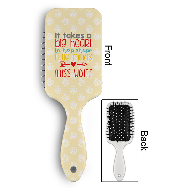Teacher Quote Hair Brush - Approval