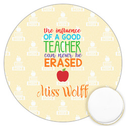 Teacher Gift Printed Cookie Topper - 3.25" (Personalized)